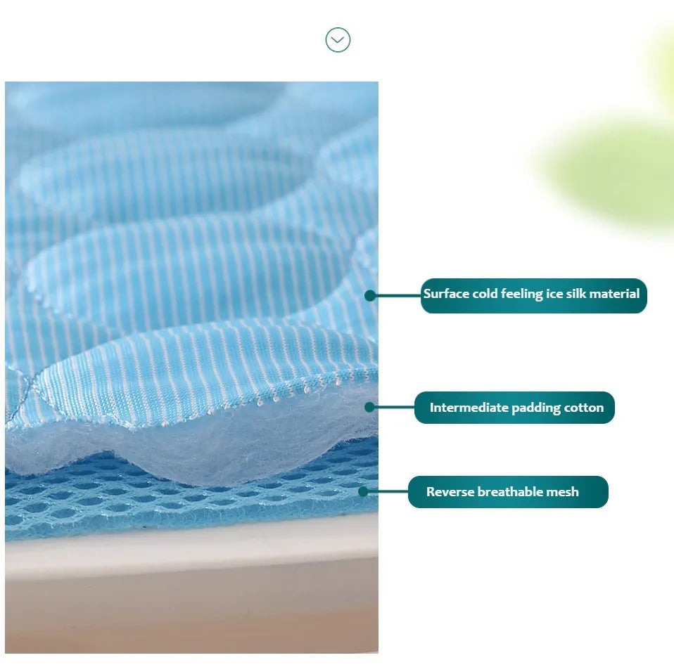❄️🐾 Dog Cooling Mat – Summer Pet Cold Bed Ice Pad