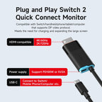 🎮🔗 Hagibis Switch 2 Dock – 4K@60Hz USB-C to HDMI with 100W PD