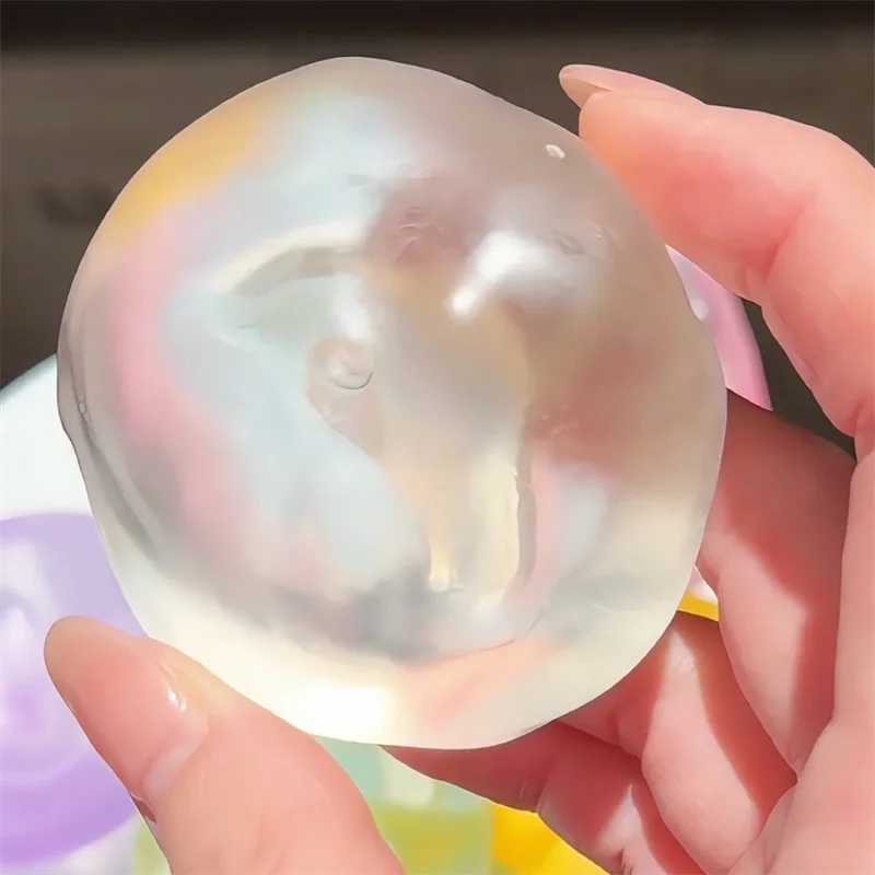 Pearl Squishy Stress Ball – Stretchable Moldable Non-Rebound Fidget Toy