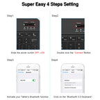 ⌨️📱 Mini Bluetooth Wireless Keyboard – Rechargeable Multi-Language