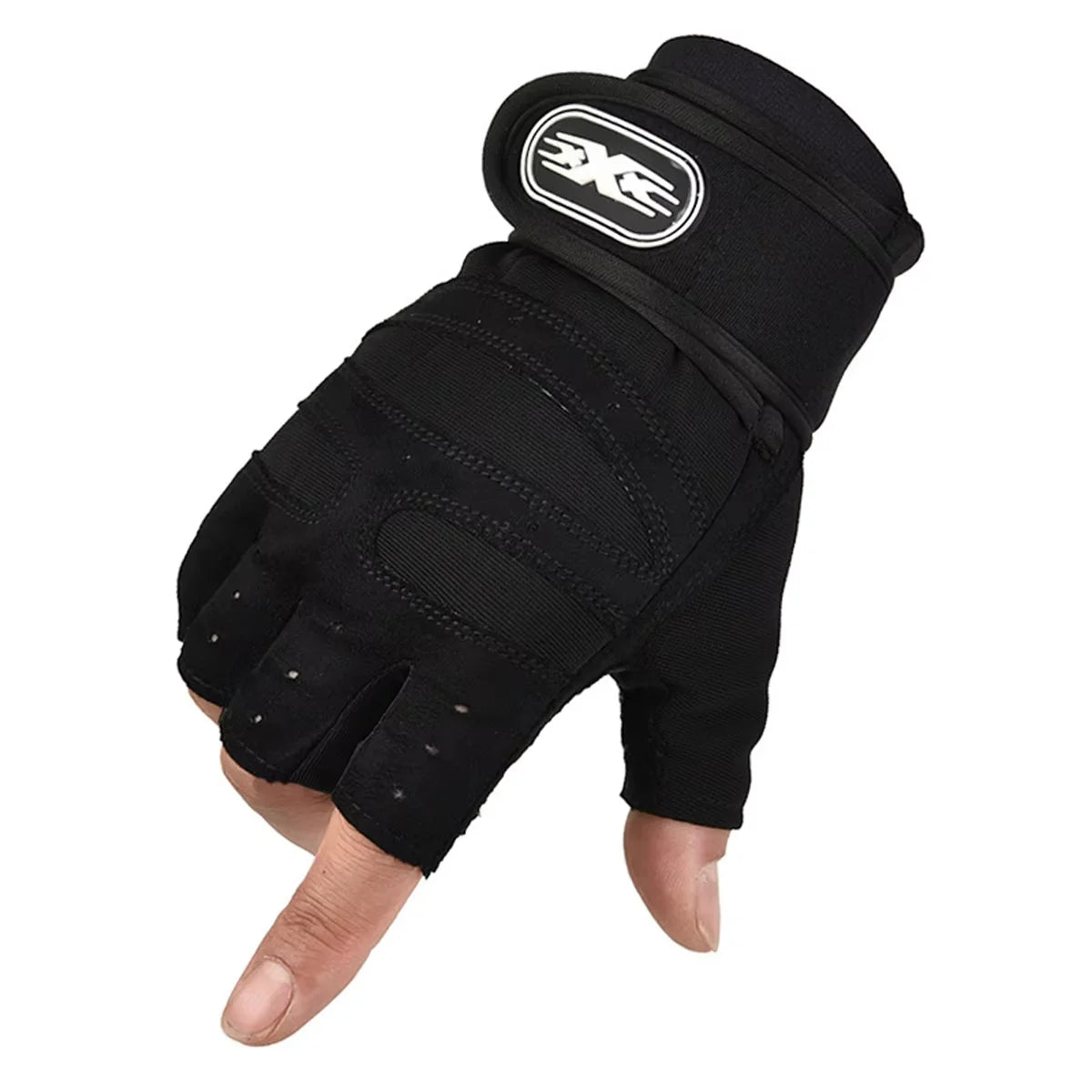 Weightlifting Wristband Fitness Training Gloves
