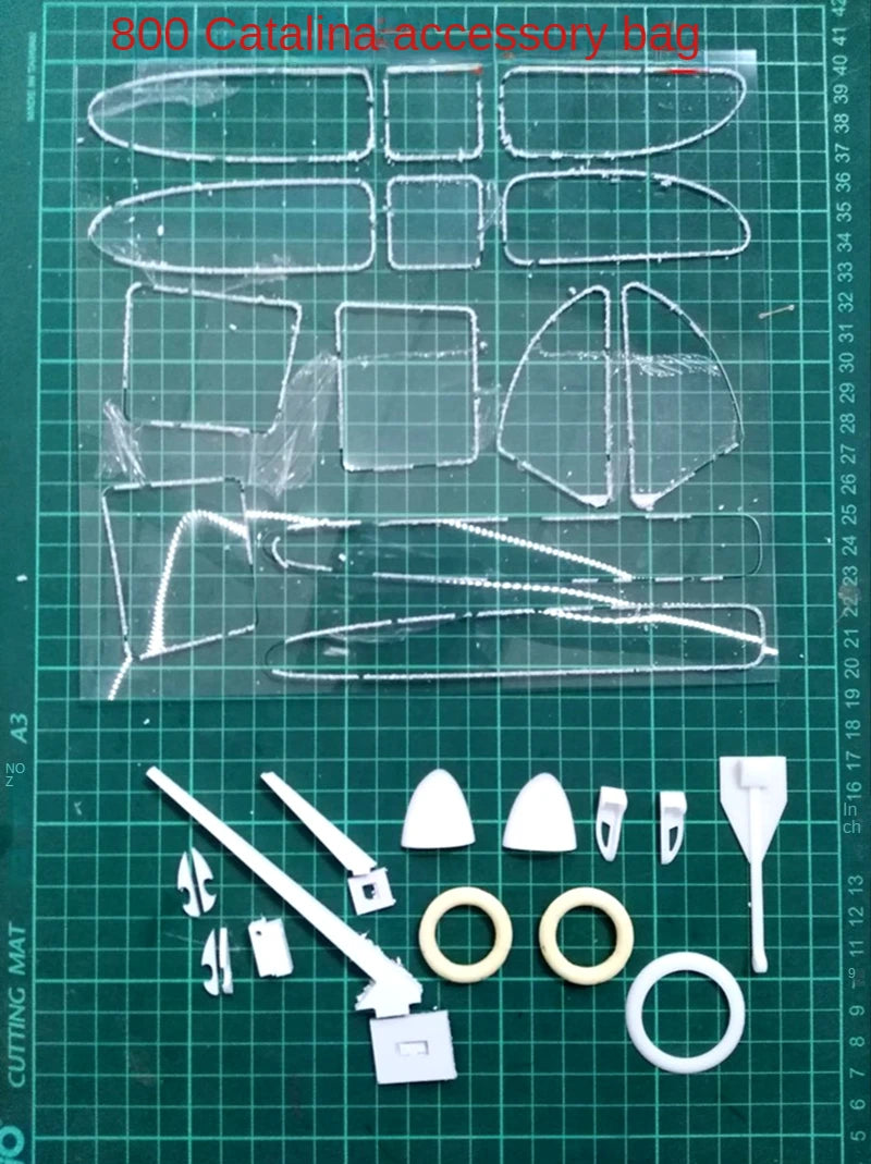 Catalina Yacht Model Basswood Laminate Processing Upgrade Version RC Boat Kit Simulation Assembly Kit