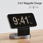3-in-1 MagSafe Wireless Charger Stand – Fast Charging Station