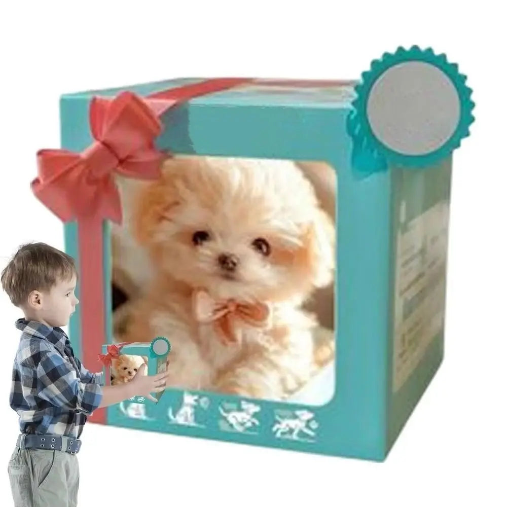 🎁 Birthday Gift Stuffed Animal 🐶 Realistic Robotic Puppy 🤖 Interactive Robot Dog 🐾 Barking, Tail Wagging & Walking Toy 🎂 Kids & Pet Lovers Gift 🎀