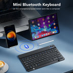 ⌨️📱 Mini Bluetooth Wireless Keyboard – Rechargeable Multi-Language