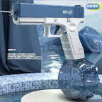 🔫💦 Electric Water Gun Toy | Portable Automatic Burst Blaster ⚡ | Kids Outdoor Summer Fun 🌞🏖️ Water Toys