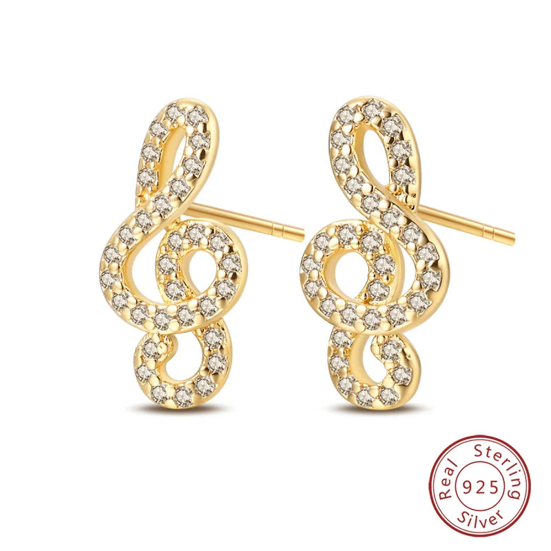 🌙⭐🐝 925 Sterling Silver Star Moon Bee Pendant Earrings ✨ | Gold-Tone Sparkling Zircon Luxury Earrings for Women 💎 | Wedding & Engagement Jewelry Gift 👰