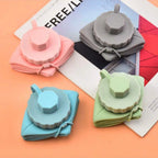 600ml Collapsible Silicone Water Bottle – Portable Foldable Travel Cup 💧✨