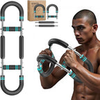 Twister arm Trainer, Adjustable Resistance (60-140 lbs) Chest Workout Equipment,Forearm Power Exercise bar , pectoralis spinalis