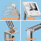 💻🔄 Eary Laptop Arm Mount for Desk – 360° Rotating Adjustable Stand