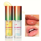 Ginger And Mint Lip Plumper Oil Radiant, Plumping Lip Volumizing Serum for Smoother, Fuller Lips for Youthful and Sexy Look