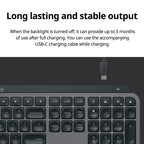 NEW Logitech MX Keys S Wireless Bluetooth Keyboard – Backlit, Multi-Device