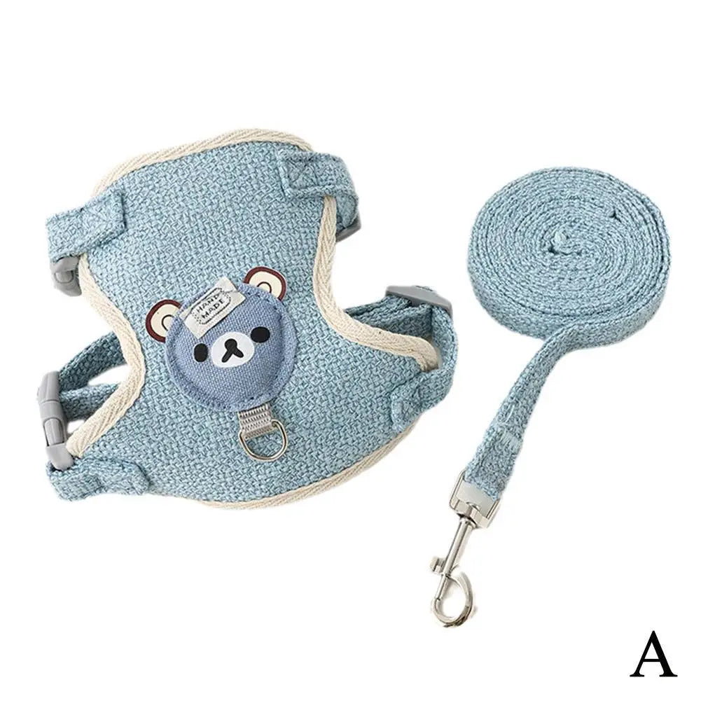 🐾👕 2025 New Undershirt Style Pet Harness with Leash – Breathable & Adjustable
