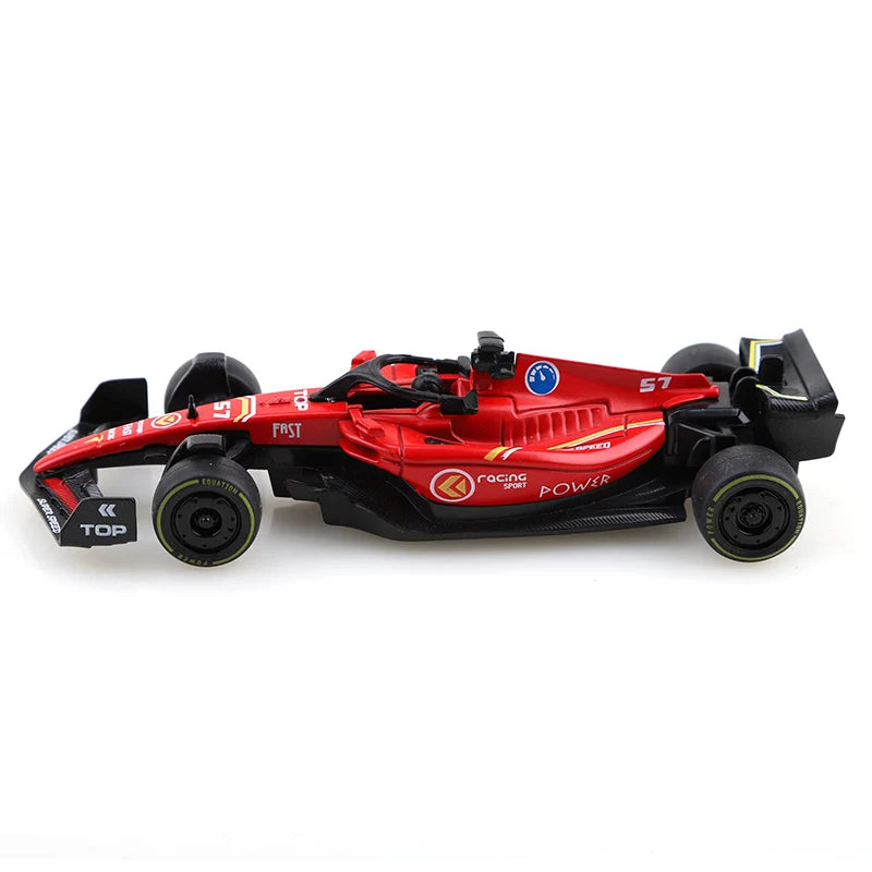 (Bagged) 1.43 Alloy Model Racing Car Toy, Exquisite Formula Alloy Pullback Racing Car, Children's Toy, Best Birthday Gift.