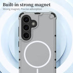 Luxury Magnetic Armor Case for Samsung Galaxy S25 / S24 / S23 Ultra