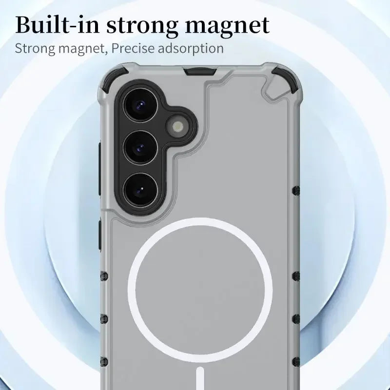 Luxury Magnetic Armor Case for Samsung Galaxy S25 / S24 / S23 Ultra