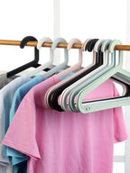 👔✨ Traceless Non-Slip Coat Hangers | Multi-Function Adult Wardrobe Hangers 🧥 | Dry & Wet Clothes Hanging, Household & Wholesale Use