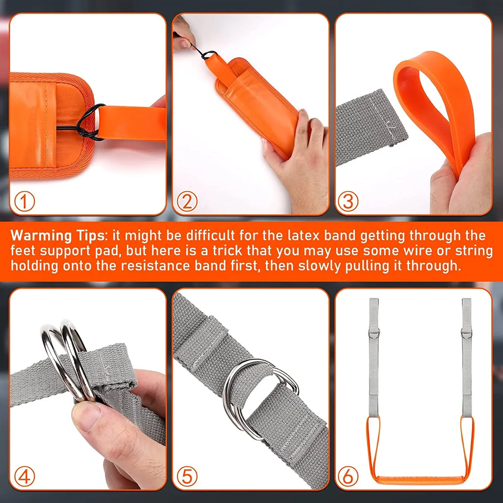 Pull-Up Assistance Bands Set with Resistance Straps – Support for Pull-Ups, Chin-Ups & Strength Training for Men & Women