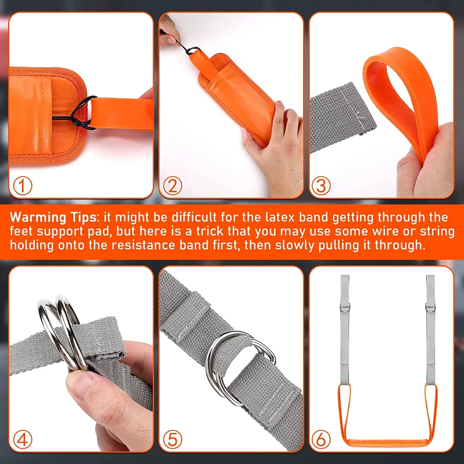 Pull-Up Assistance Bands Set with Resistance Straps – Support for Pull-Ups, Chin-Ups & Strength Training for Men & Women