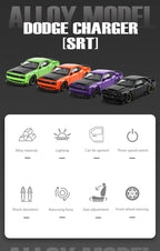 1:32 Dodge Challenger SRT Hellcat Redeye V8 Alloy Metal Diecast Model American Muscle Sports Car Collection For Hobby Decor