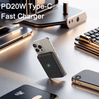 10000mAh Magnetic Wireless Power Bank – 15W PD Fast Charging