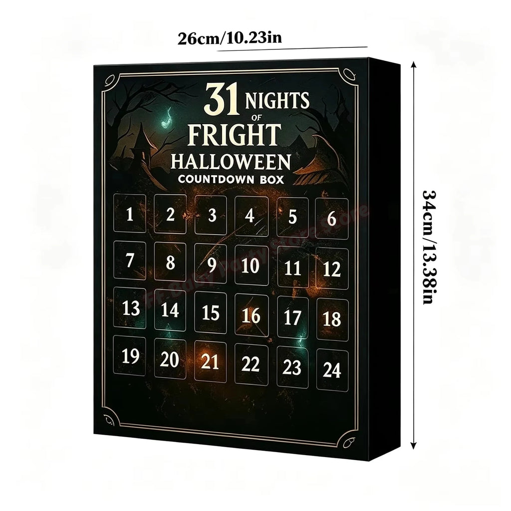 Halloween Advent Calendar – 31 Nights of Fright Countdown