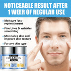Smooth Wrinkle Cream for Men Remove Face & Neck Wrinkles Firming Moisturizing Skin Retinol Face Cream Younger Facial Treatment