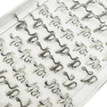 🐍💍 50pcs Vintage Snake Rings Set – Adjustable Silver Animal Jewelry