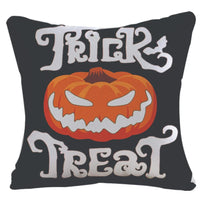 Trick or Treat Pumpkin Black / 24x24in (60x60cm)