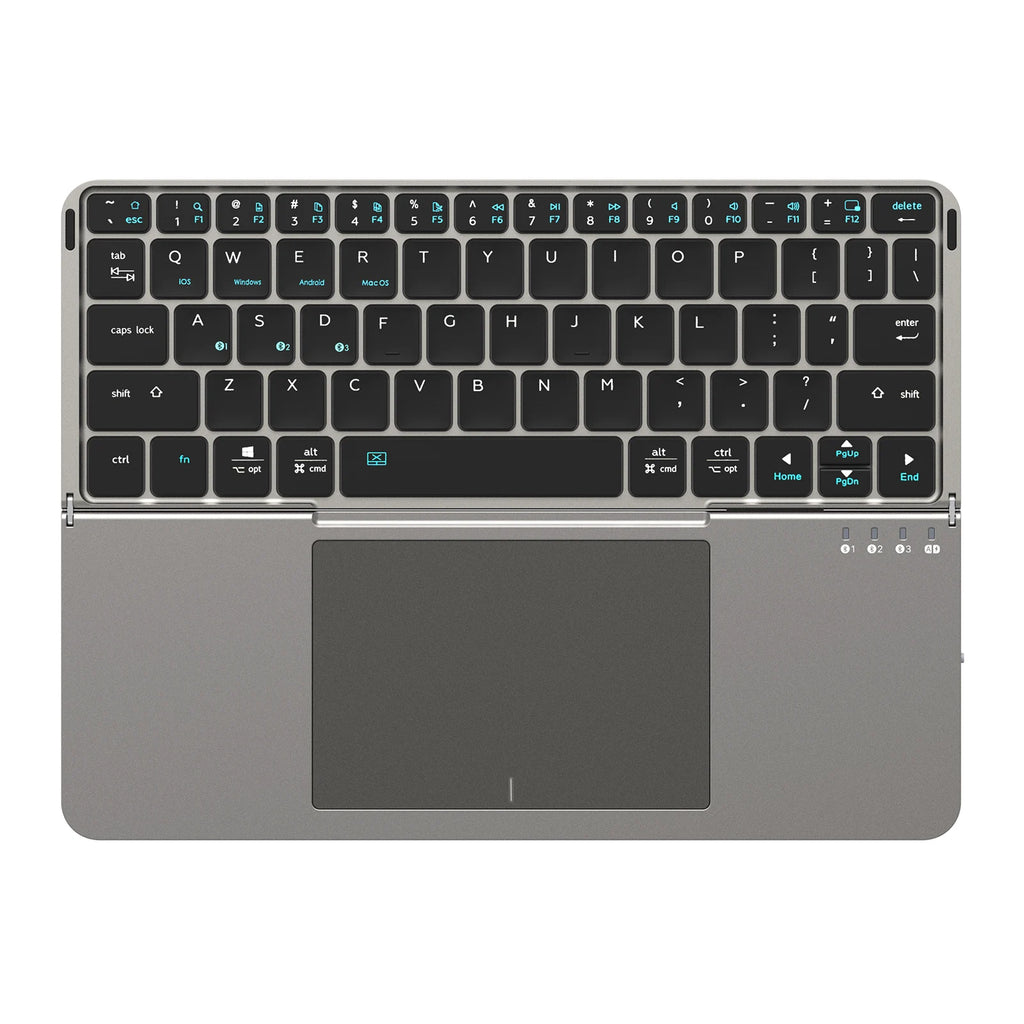 ⌨️📱 Multifunctional Foldable Bluetooth 5.0 Keyboard with Touchpad & Phone Holder