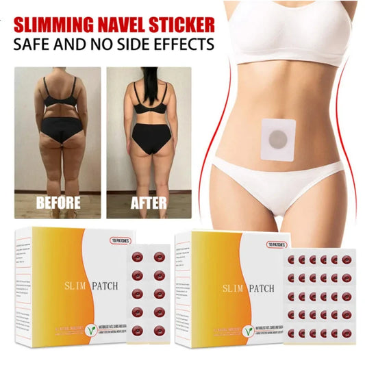 🔥🌿 Belly Slimming Patch – Fast Fat Burning Detox Navel Sticker | Abdominal Slim Patch with Magnetic Support