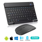 ⌨️📱 Mini Bluetooth Wireless Keyboard – Rechargeable Multi-Language