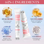 Instant Eye Bag Removal Cream Collagen Anti-Wrinkle Fade Fine Lines Firming Skin Anti Dark Circle Puffiness Brighten Eye Care