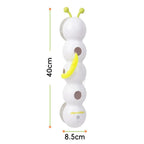 🐛🐾 Caterpillar Interactive Cat Toy – Motion Activated Wack-A-Worm