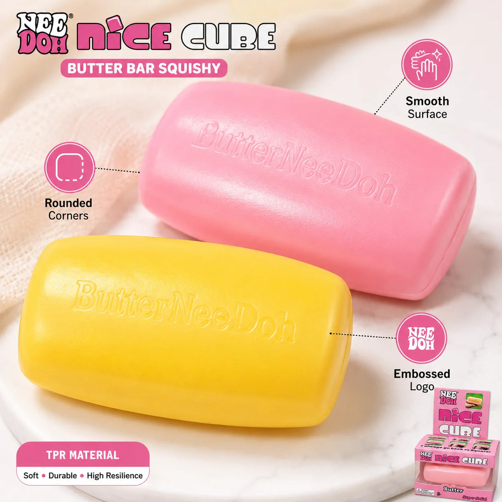 NeeDoh Fried Dough Stick Pinch Toy – TPR Sensory Fidget