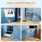 💻🔄 Eary Laptop Arm Mount for Desk – 360° Rotating Adjustable Stand