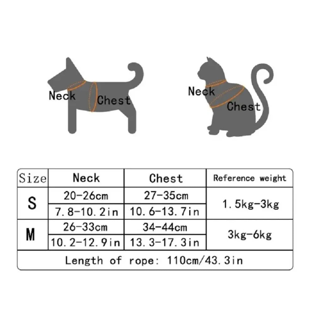 🐾👕 2025 New Undershirt Style Pet Harness with Leash – Breathable & Adjustable