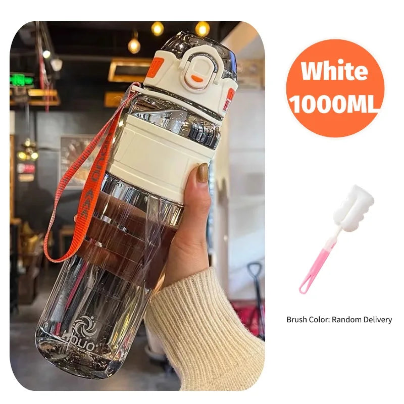 💧🚴 750ml / 1000ml Large Capacity Sports Water Bottle – Leakproof