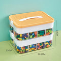 🧱✨ Kids Building Block Storage Box | 1 / 2 / 3 Layer Adjustable Toy Organizer 📦 | Classified Sundries Container for Small Toys & Accessories