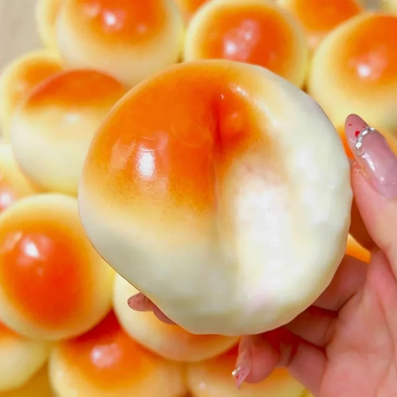 Honey Bread Squishy Toy – Soft ASMR Sensory Squeeze Fidget