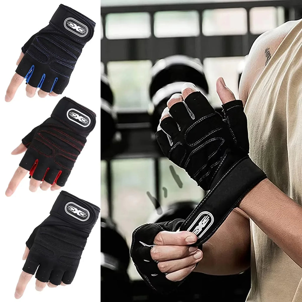 Weightlifting Wristband Fitness Training Gloves