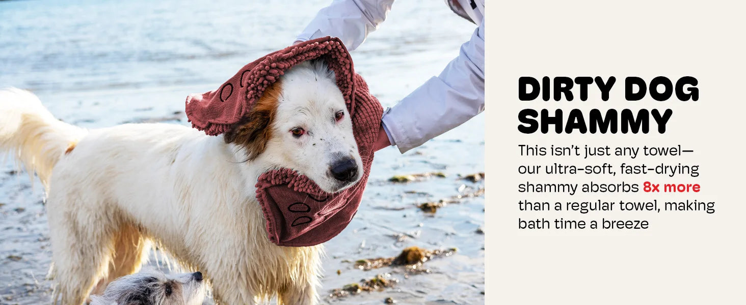 🛁🐾 Pet Absorbent Bath Towel – Quick-Drying Golden Hair Blanket
