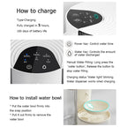 💧🐾 Smart Wireless Automatic Pet Water Dispenser – Rechargeable Fountain