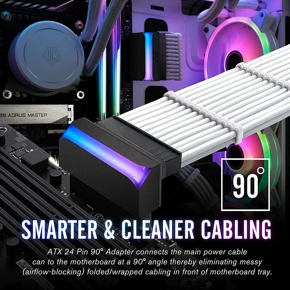 USB 3.0 Motherboard Header Adapter 19P/20P 90° Desktop Converter
