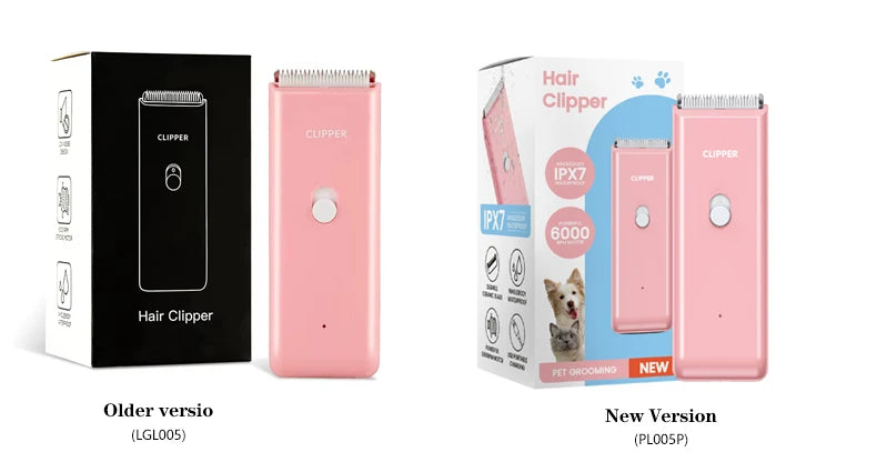Mute Electric Pet Grooming Clippers for Kittens & Puppies