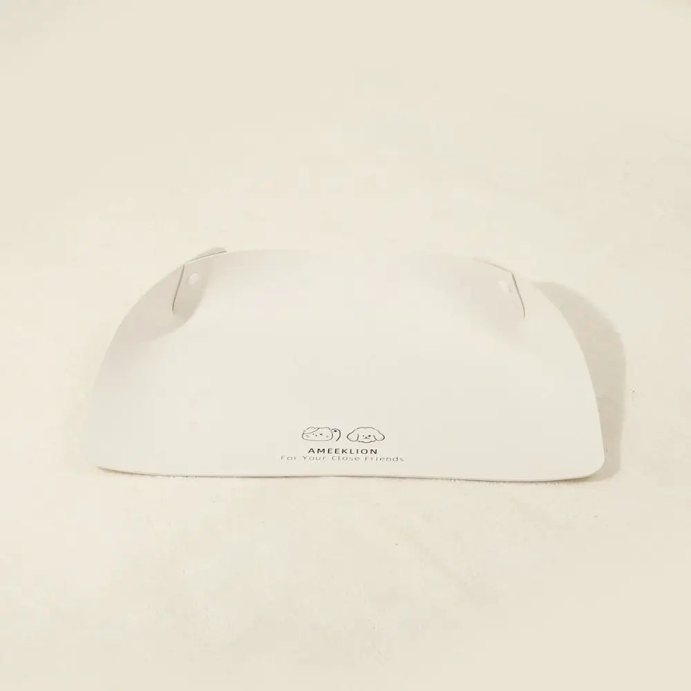 Pet Supplies PU Leather Pet Anti Spill Placemat Waterproof Oil Resistant Dog Food Pad Anti Slip Pet Feeding Mat Drinking Feeding