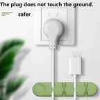 🎀🔌 Cute Cable Holder Desk Organizer – Cord Protector