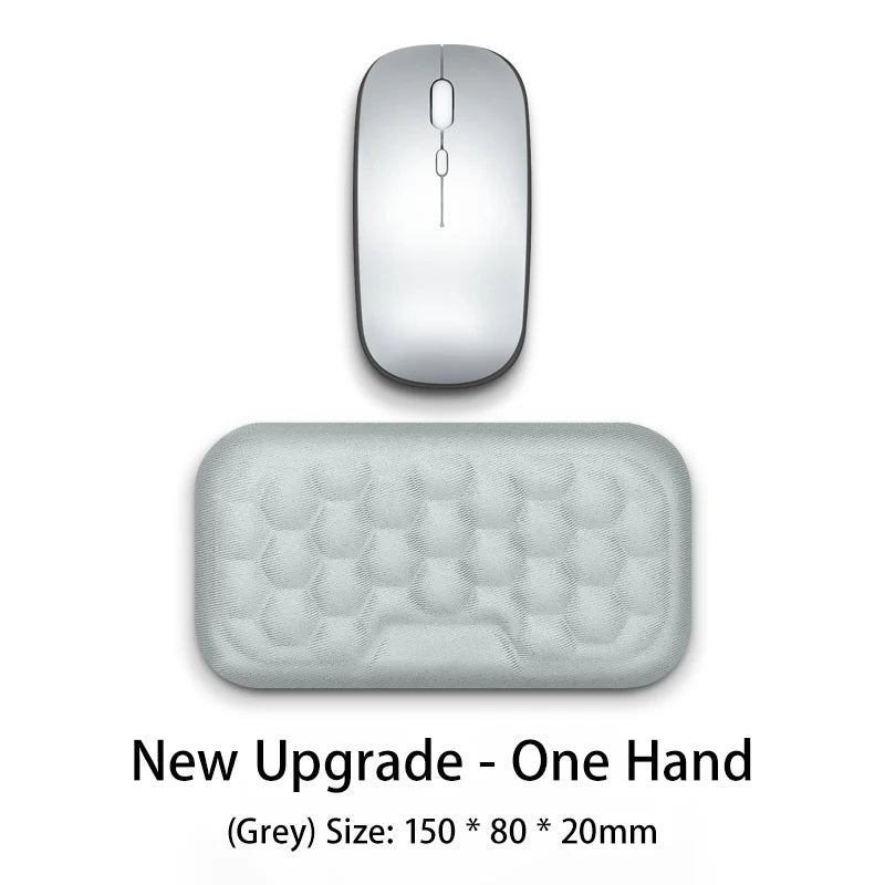 ⌨️🖱️ Ergonomic Memory Foam Keyboard & Mouse Wrist Rest Pad