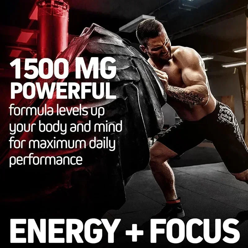 Korean Red Panax Ginseng Capsules – Natural Energy & Focus Support