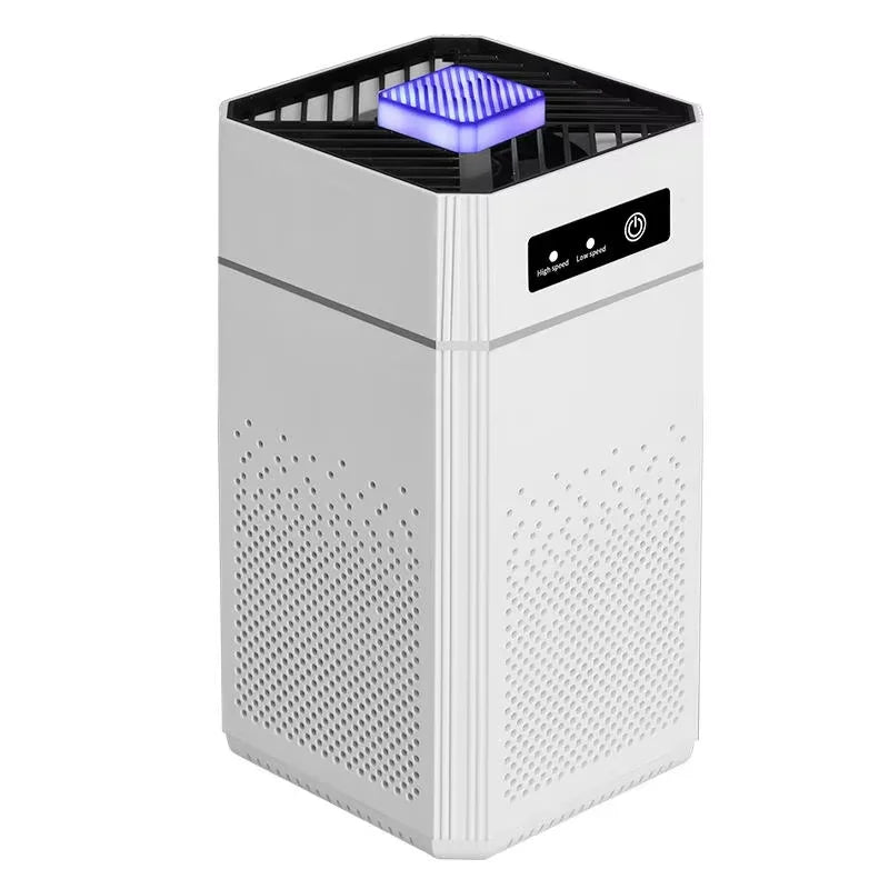 🌬️✨ HOMEFISH USB Portable Air Purifier | Mini Air Cleaner with Aromatherapy 🌿 | Smoke & Odor Filter with Replaceable Filter for Home, Car & Kitchen